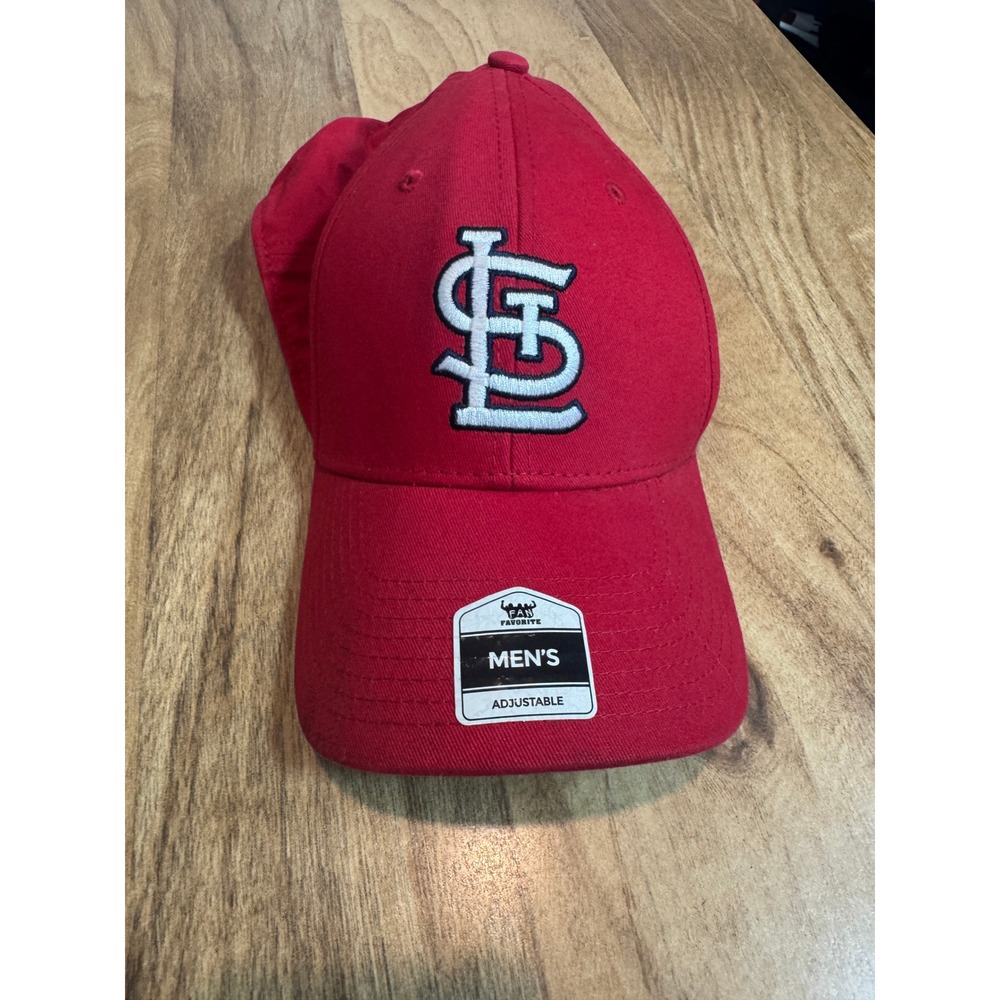 St Louis Cardinals Fan Favorite MLB Baseball Hat Red Adjustable Strapback Cap
